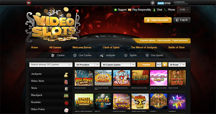 video slots casino